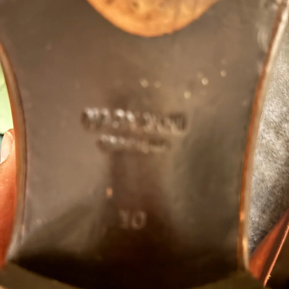 Magnanni Rich Brown‎ Leather Slip-On Loafers - Picture 8 of 12